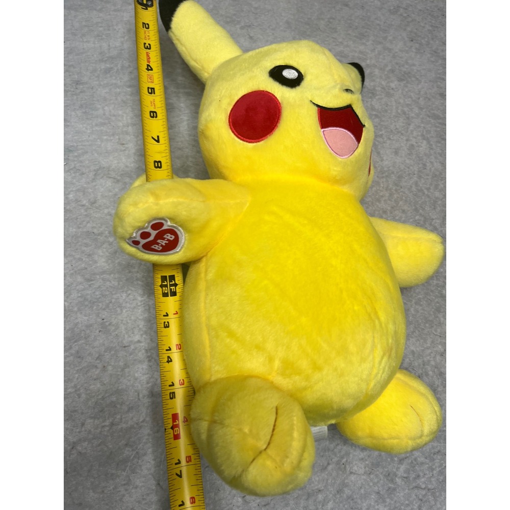 Build-A-Bear‎ Pokémon Pikachu Plush 17 Inch Yellow Stuffed Animal Nintendo - Picture 3 of 5